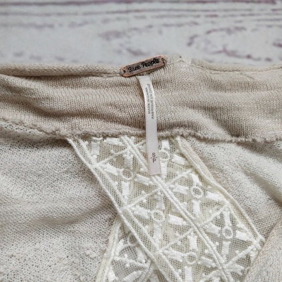 Free People Pebble Dash Open Back Shirt - Picture 3 of 4